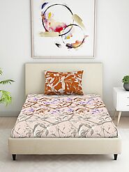 Double Bed Sheets - Buy King Size Bed Sheets, Queen-size and Double Bedsheet Online - Spaces by Welspun