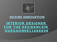 INTERIOR DESIGN CONCEPTS FOR THE RESIDENCE IN Gurgaon