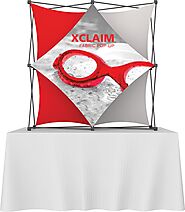 Xclaim 5’ Fabric Table Top Display Kit 2 | Maximize Your Brand’s Impact