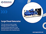 Large Diesel Generator