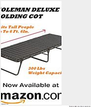Extra Large Camping Cots For Heavy People | For Big And Heavy People