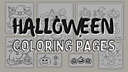 Halloween Pumpkin Coloring Pages - Printable Pumpkin Outlines
