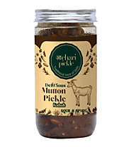 Buy Sour & Spicy Kabab Mutton Pickle - 400gm Online - Acharipickle.com