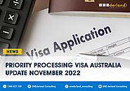 Australian Visa Applications Priority Update November 2022