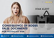 A Consequence of Bogus False Documents for Australian Visa 2023
