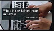 Bipredicate In Java 8 Example - Java Predicate