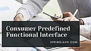 Consumer Functional Interface Example In Java 8