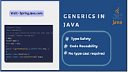 Generics in Java - SpringJava.com