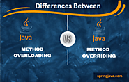 What are the differences between overloading and overriding