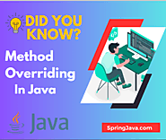 What is Method Overriding in Java ? Spring Java
