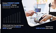 Credit Card Payments Market Size, Share & Industry Analysis 2028