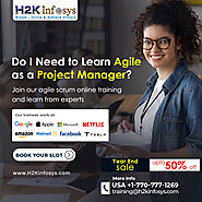 Avail your online Agile certification at H2k Infosys
