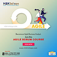 Kickstart Your Career with professional H2kInfosys for the best agile training