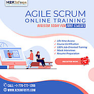 Learn Agile Scrum Master certification from H2KInfosys USA