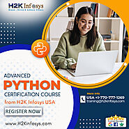 Avail your carrier with a Python course at H2k Infosys