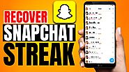 How to Recover Lost Snapchat STREAK (2023) | Snapchat Streak Restore
