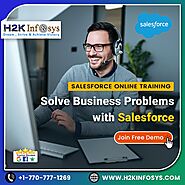 Get the Salesforceonlinecourse from H2KInfosys