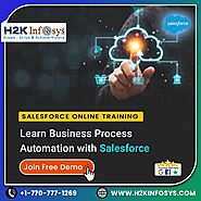 Discover excellent Salesforce training by joining H2k Infosys: