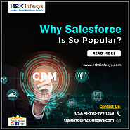 Learn salesforce course at H2kinfosys