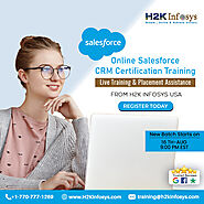 Discover excellent Salesforce training by joining H2k Infosys