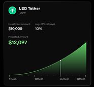 Earn 10% Interest on USD Tether