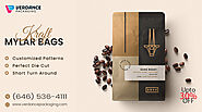 Custom Kraft Mylar Bags by Verdance Packaging