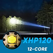 Best Overall Flashlight for the Outdoors: Garberiel XHP120 LED Flashlight