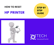 How to reset HP Printer | TechSolutionForAll