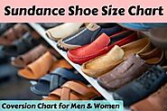 Sundance Shoe Size Chart For Kids, Men and Women | Sundance shoe sizing guide explained