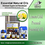 Order Now! Lemon Cold Pressed Essential Oil - Highest Quality Lemon Oil