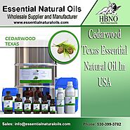 Shop Now! Cedarwood Texas Essential Natural Oil In USA - Essential Natural oils