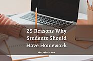 Top 25 Reasons Why Students Should Have Homework