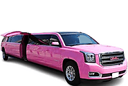 GMC Pink Limousine Service - Arrive in Glamour and Comfort!