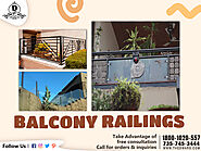 Shop balcony railing online