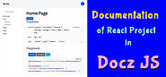 Create documentation of React project using Docz.js - 10 Minutes Guide