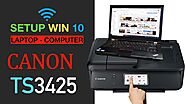 IJ Start Canon Printer TS3122, TS3322, & TS3300 Setup to Laptop