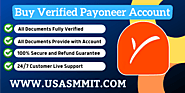 Buy Verified Payoneer Account - 100% Best USA, UK, CA Verify