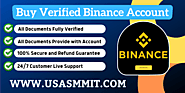 Buy Verified Binance Account - 100% Best KYC Verified