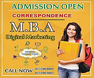 MBA Digital Marketing Admission 2023-2024 Distance Education Learning