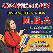 MBA E-commerce Marketing Management Admission Distance education Learning 2023-2024