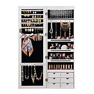 Jewellery Cabinet | Mirror Jewellery Cabinet Buy Online - Mattress Offers