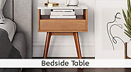 Wooden Bedside Tables, Nightstands & Drawers | Mattress Offers
