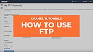 cPanel Tutorials - FTP Accounts Video
