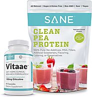 Vitaae Supplement With Raw Pea Protein