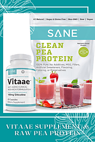 Vitaae Supplement & Raw Pea Protein