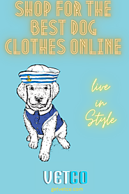 Dog clothes online - Vetco