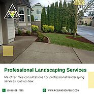Professional Landscaping Services Portland OR - RCS Landscape LL by Ricardo Castillo Soto on Dribbble