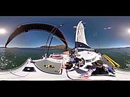360° video: Sail under the Golden Gate Bridge