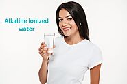 Alkaline ionized water