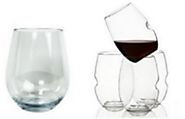 Nice Quality Unbreakable Shatterproof Stemless Wine Glasses